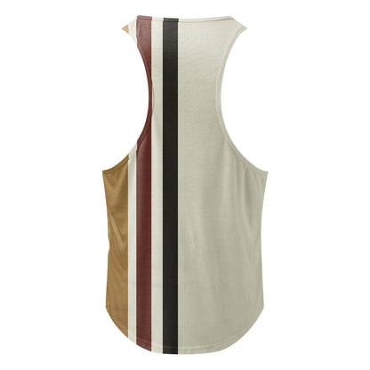 Men's Fashion Casual 3D Print Sleeveless Undershirt for Active Comfort