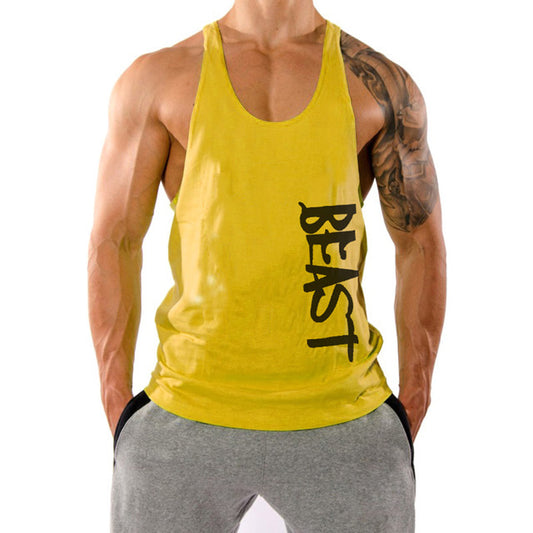 Men's Gym Loose Leisure Sports Vest–Stay Cool, Comfortable and Stylish