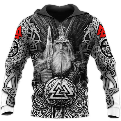 Anime Print Casual Zipper Sports Hoodie for Men-Stylish Outerwear