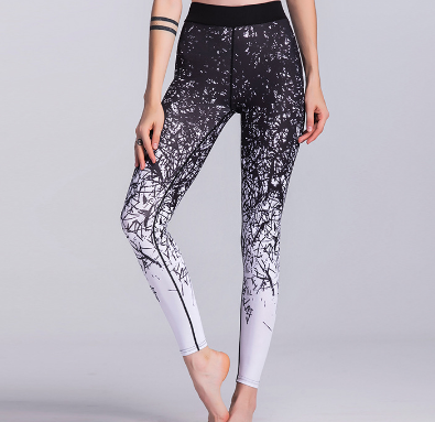Chinese Style Yoga Leggings for Women-Ideal for Fitness and Yoga