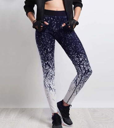 Chinese Style Yoga Leggings for Women-Ideal for Fitness and Yoga