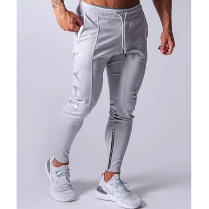 Premium Cotton Slim-Fit Running Training Pants for Active Comfort