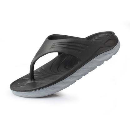 Men's Stylish Flip-Flops with Thick-Soled Indoor Arch Support