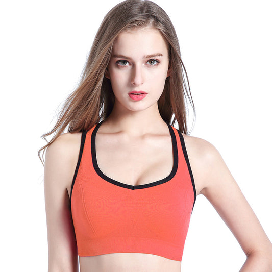 No Rims Shockproof Sports Bra-Perfect for Running, Fitness and Yoga