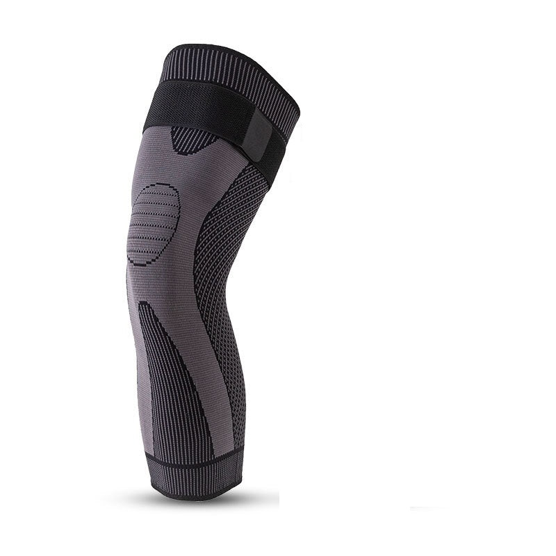 Non-Slip Long Straps Knee Pads for Running and Fitness Leg Protection