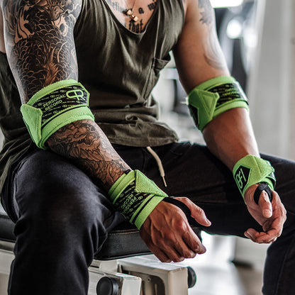 Fitness Wristband for Powerlifting with Anti-Sprain Support