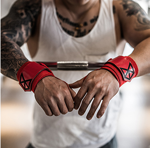 Fitness Wristband for Powerlifting with Anti-Sprain Support