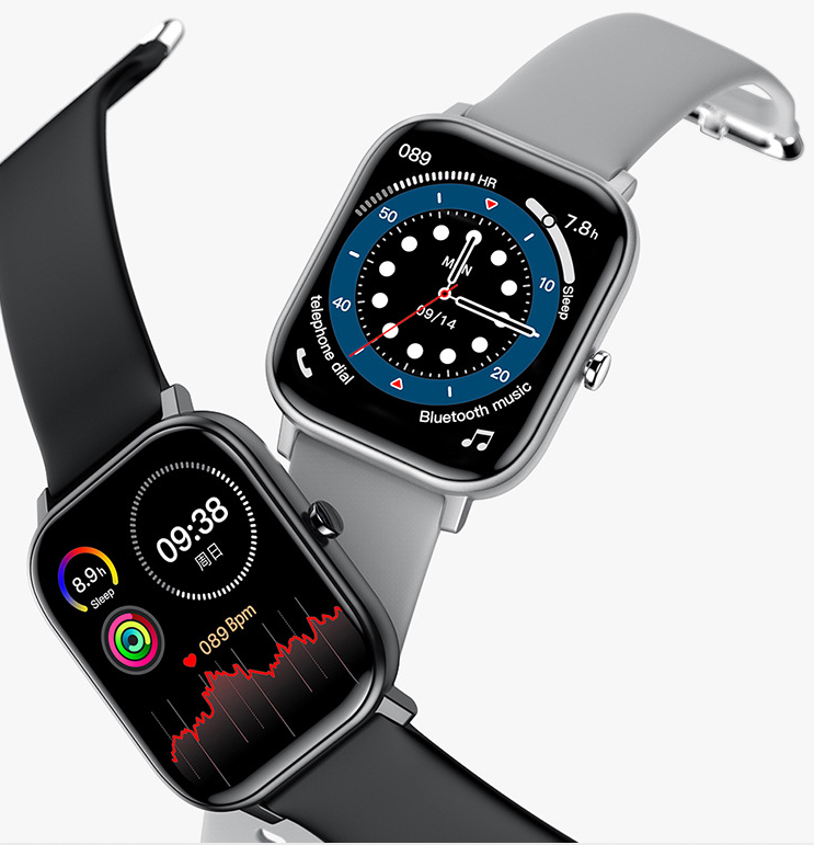 Waterproof Sports and Health Smartwatch with Extended Battery Life
