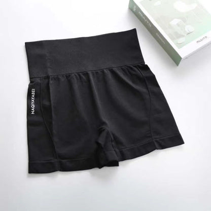 High Waist Tight Sports Yoga Shorts for Women-Quick-Drying Performance