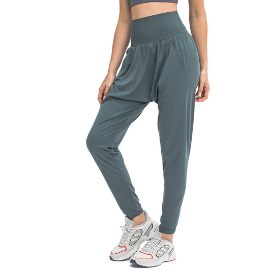 Women's Abdomen Harem  and Sporty Yoga Pants for Fitness Comfort