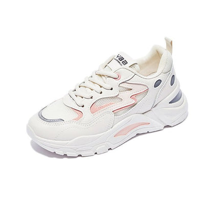 Trendy All-Match White Sports Women's Shoes-Stylish Comfort