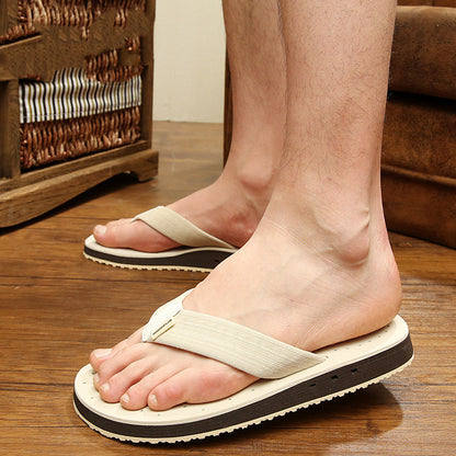Men's Beach Shoes Featuring Flip Flops into Casual Style