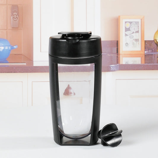 Plastic Cup with Ball for Protein Powder and Milkshake