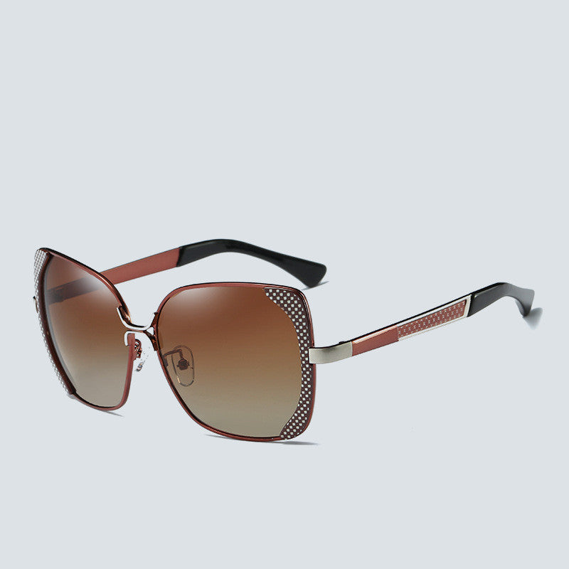 Women's Polarized Sunglasses-Classic Frame Driving Glasses