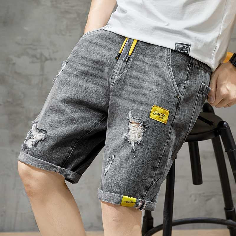 Thin Denim Shorts for Men–Embrace Comfort in Loose-Fitting Pants
