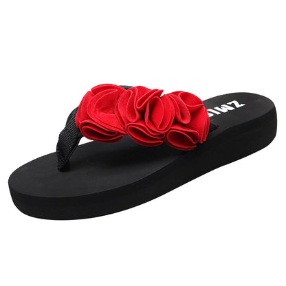 Flower Flip-Flops for Stylish and Comfortable Steps