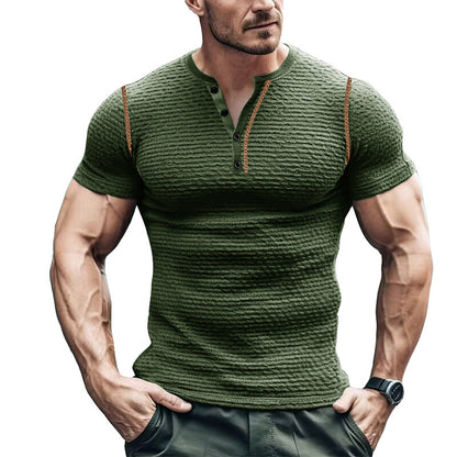 Men's Slim Fit Breathable Sports T-shirt-Stay Cool and Active
