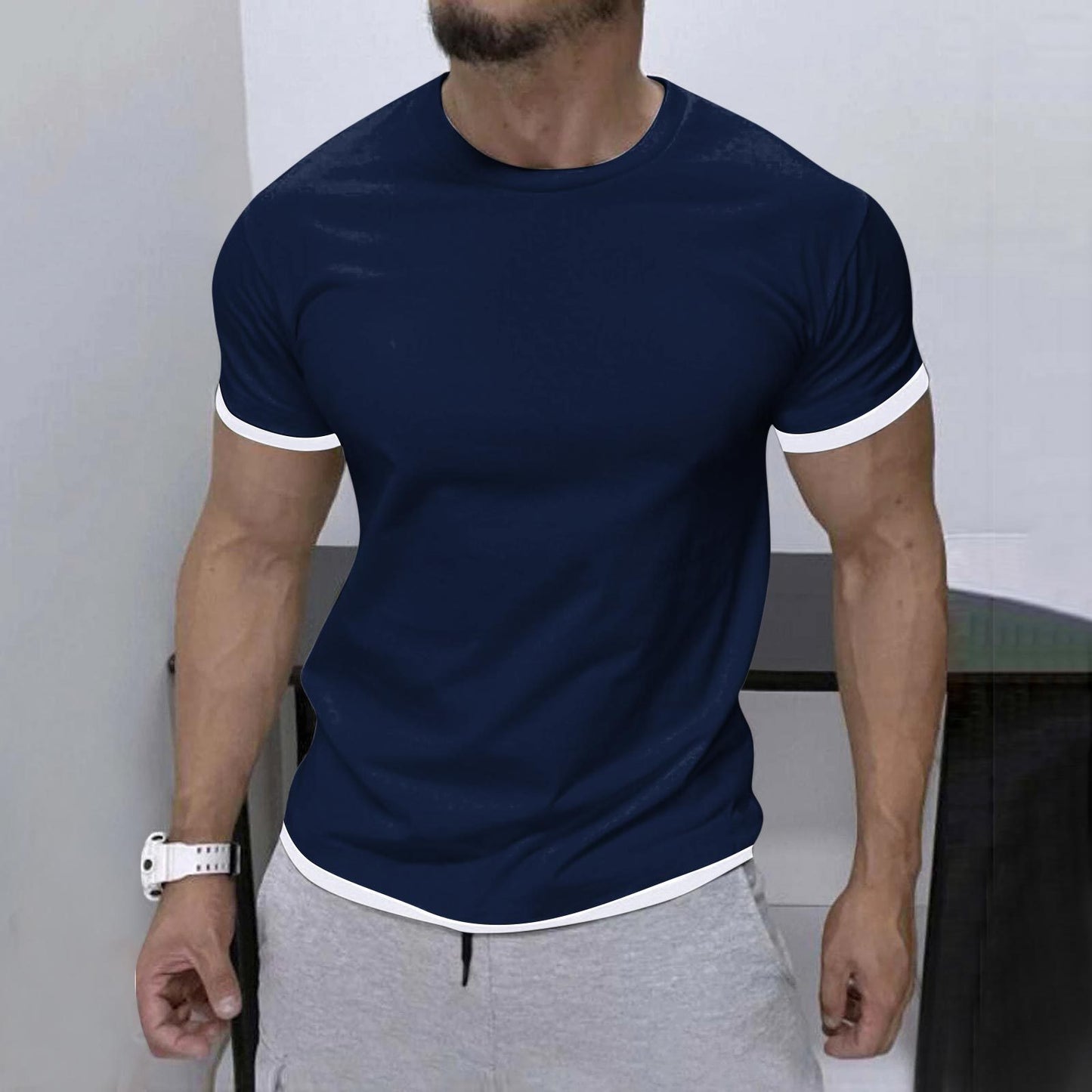 Fitness Sports Men's T-shirt for Optimal Comfort and Performance