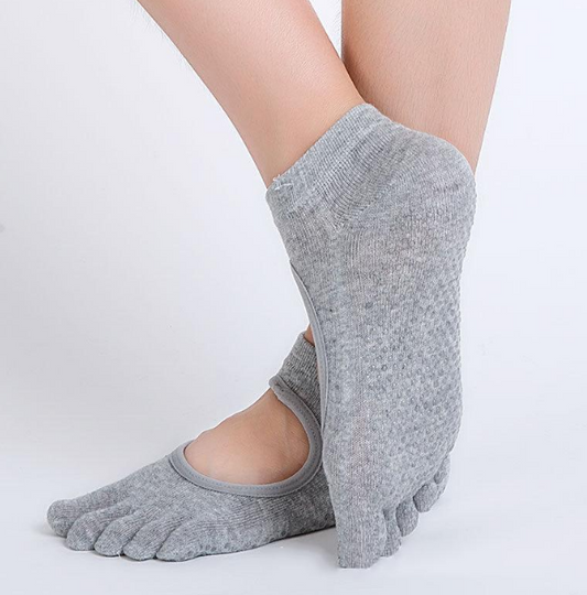 Ladies's Hole-Dispensing Sports Yoga Socks with Ultimate Support