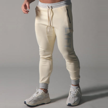Premium Cotton Slim-Fit Running Training Pants for Active Comfort