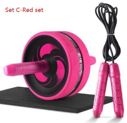 Complete Abs Wheel and Jump Rope Set for Ultimate Core Training