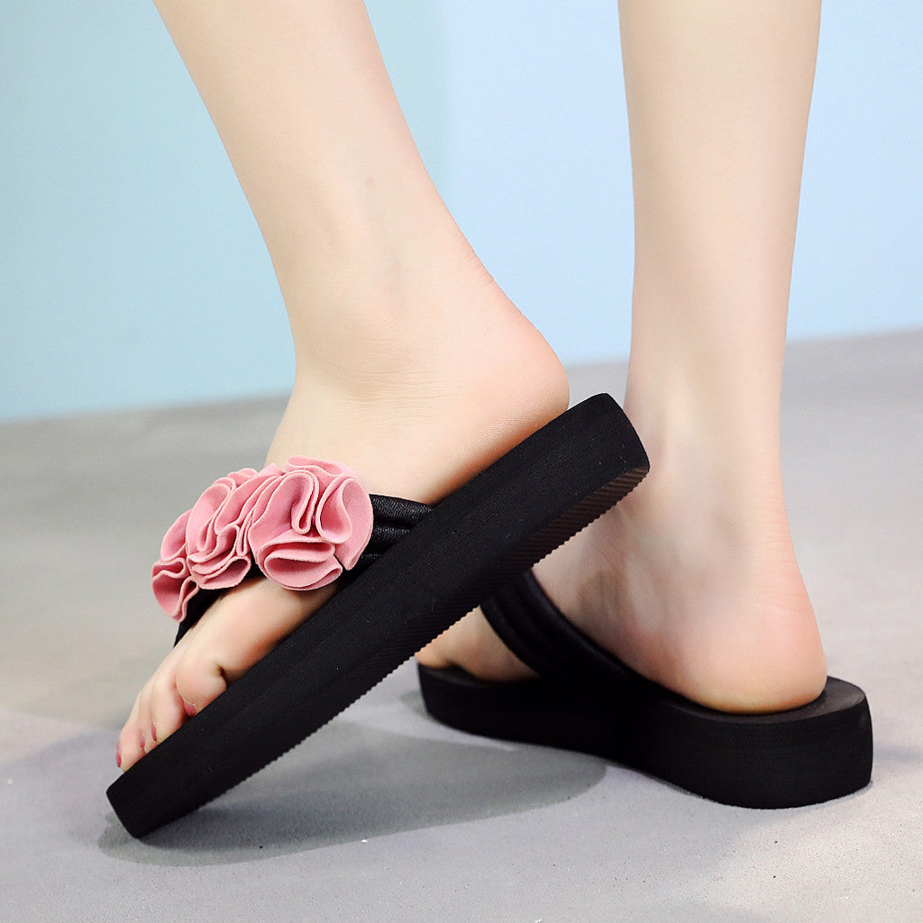 Flower Flip-Flops for Stylish and Comfortable Steps