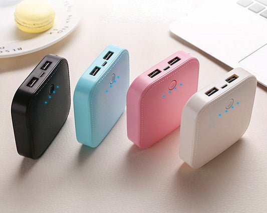 Double U Output Square Power Bank for Reliable and Fast Charging