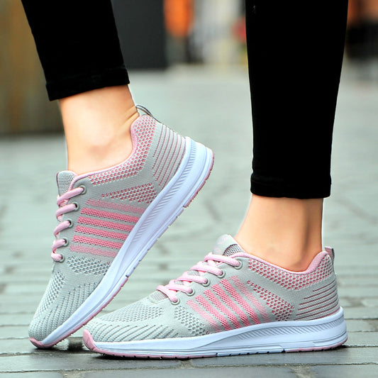 Women's Hollow Mesh Breathable Casual Sports Shoes