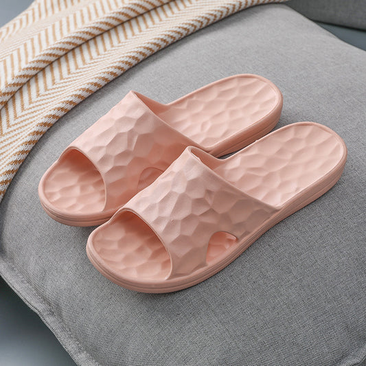 Geometric Slippers for Women-Stylish Home and Bathroom Footwear
