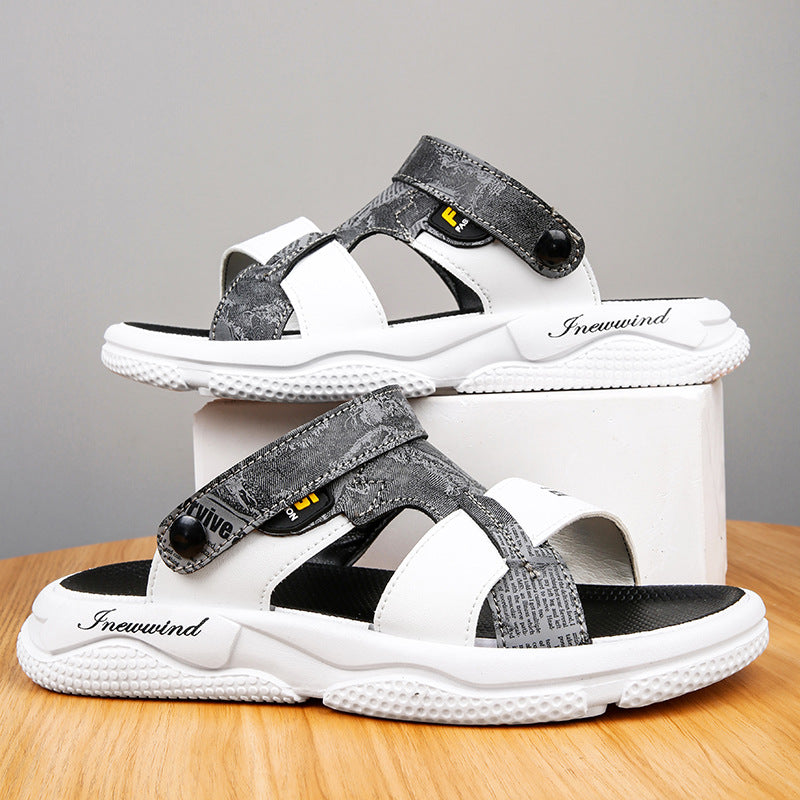 Men's Casual Outerwear Sandals and Slippers for Stylish Beach Shoes