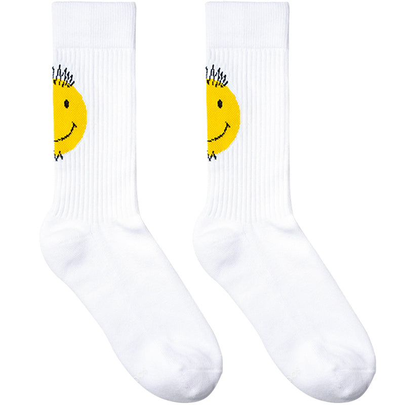 Smiley Sports Fitness Socks-Keep Your Spirits High During Workouts