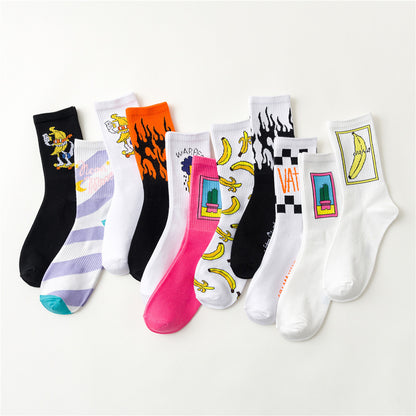 Men's Middle Tube Socks for Everyday Style-Step into Comfort