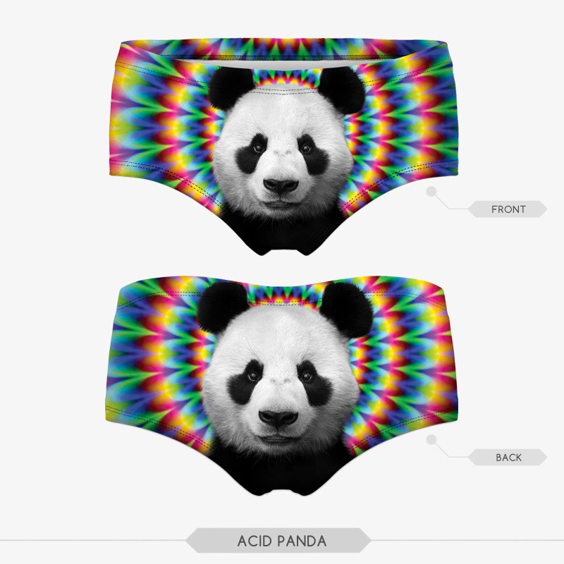 Wholesale 3D Print Cat Cotton Underwear-Sexy, Seamless and Comfortable