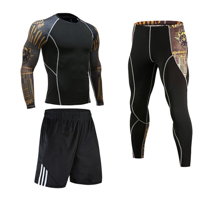 Men's Tights Basketball Running Suit-Comfortable and Stylish