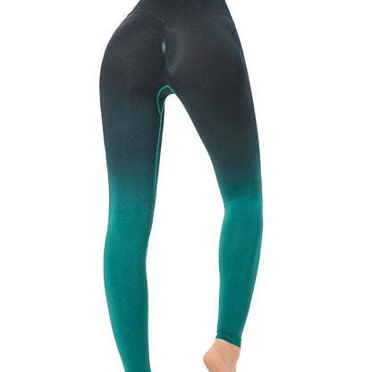 Quick-Drying High-Waist Yoga Pants for Running and Training