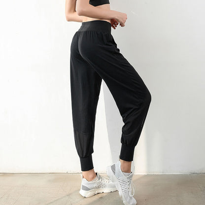 Quick-Drying Cropped Pants for Running Fitness-Stay Comfortable