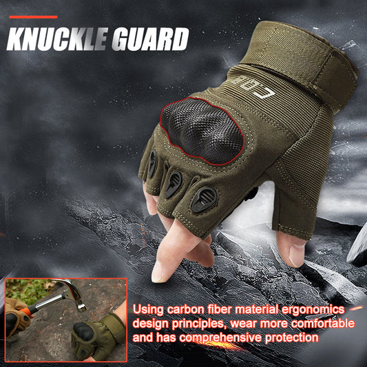 Versatile Tactical Gloves for Men-Ideal for Gym Fitness and Riding