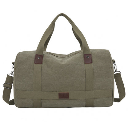 Large Capacity Canvas Gym Bag for Men and Women