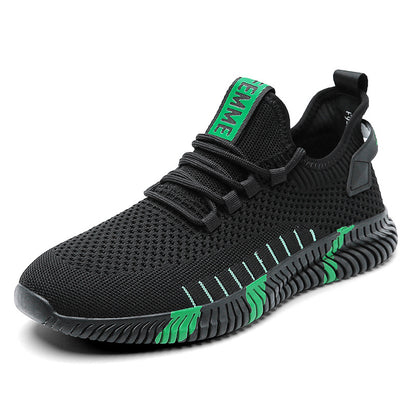 Men's Breathable Mesh Sneakers for Comfortable Running