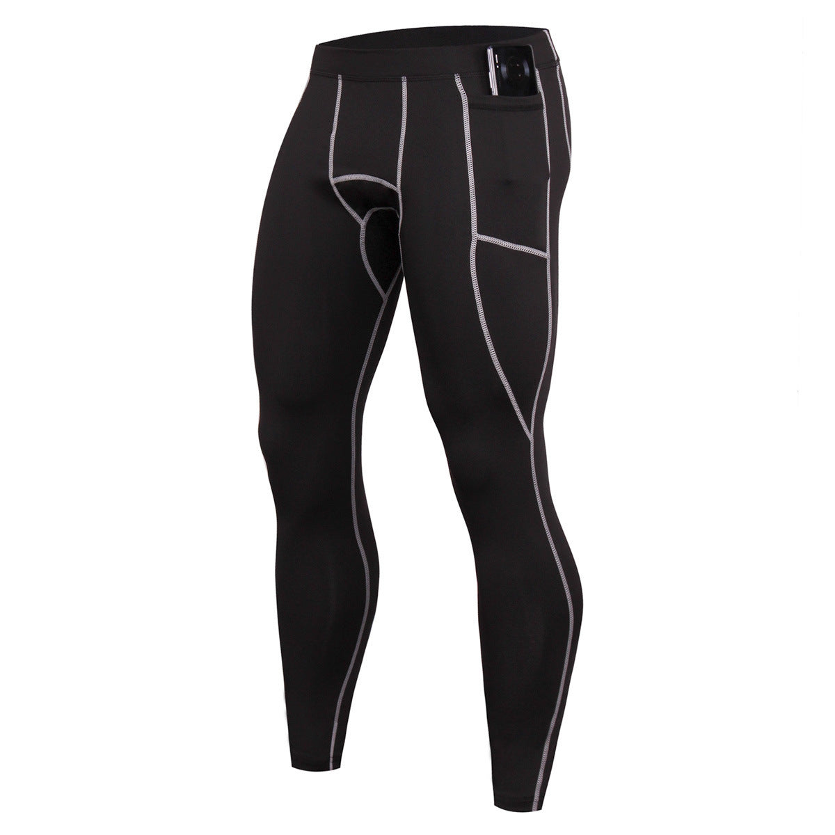 Men's Running Sports Tight-Fitness Pants for Active Workouts