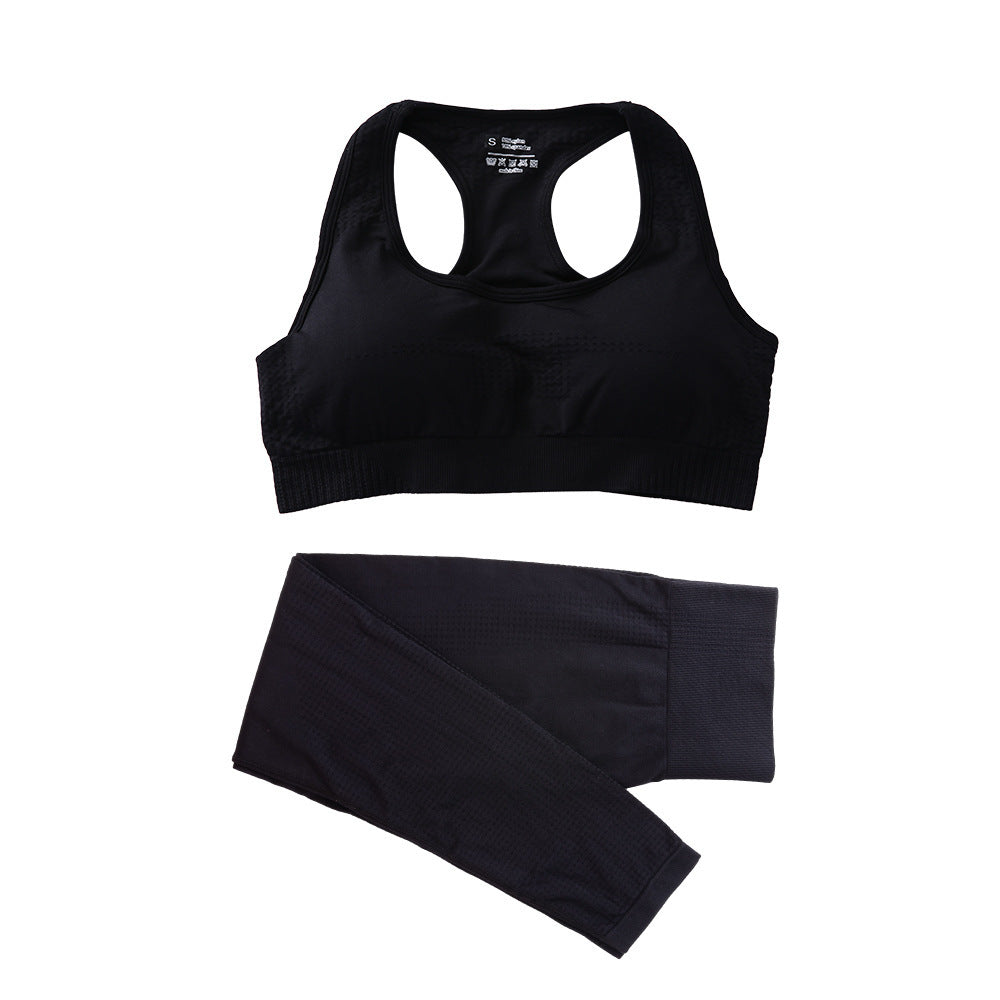 Complete Fitness Set for Women-Leggings and Crop Top Sportswear