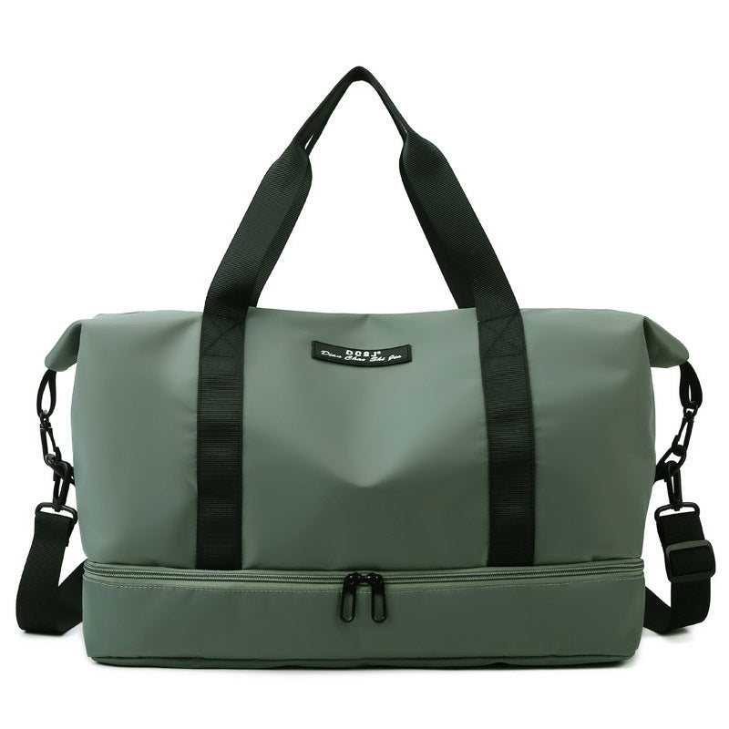 Large Capacity Waterproof Duffle Bag with Shoes Compartment