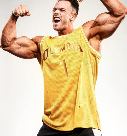 Trendy and Breathable Sleeveless Gym Training Gear