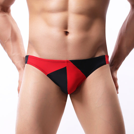Silky Men's Briefs with Personality Stitching-Comfortable and Stylish