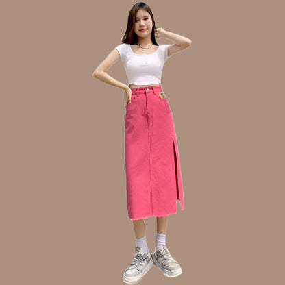 Women's Fashion Casual Denim Skirt for a Stylish Statement
