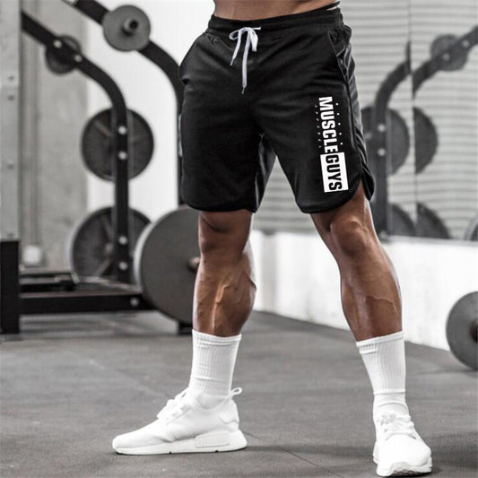 Fitness Shorts with Mesh Breathability and Quick-Drying Technology