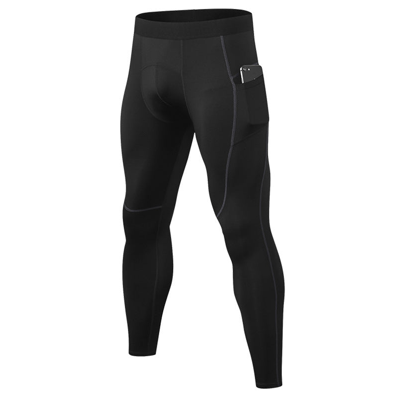 Men's PRO Tights with Pockets for Ultimate Fitness Training