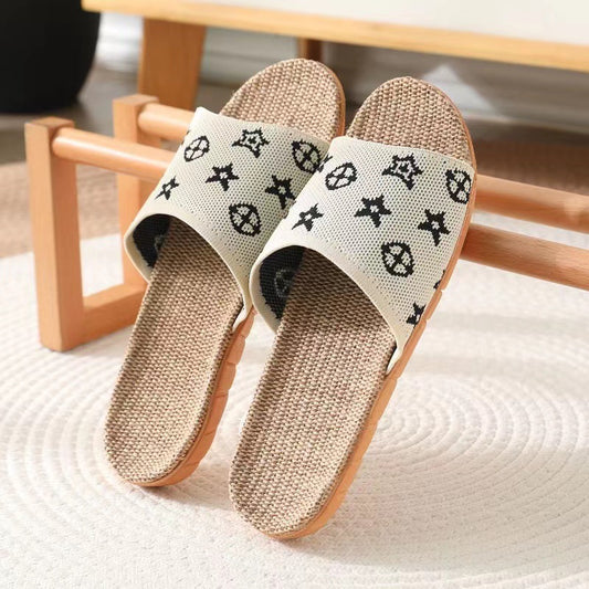 Linen Slippers for Women-Perfect for Indoor Home Relaxation