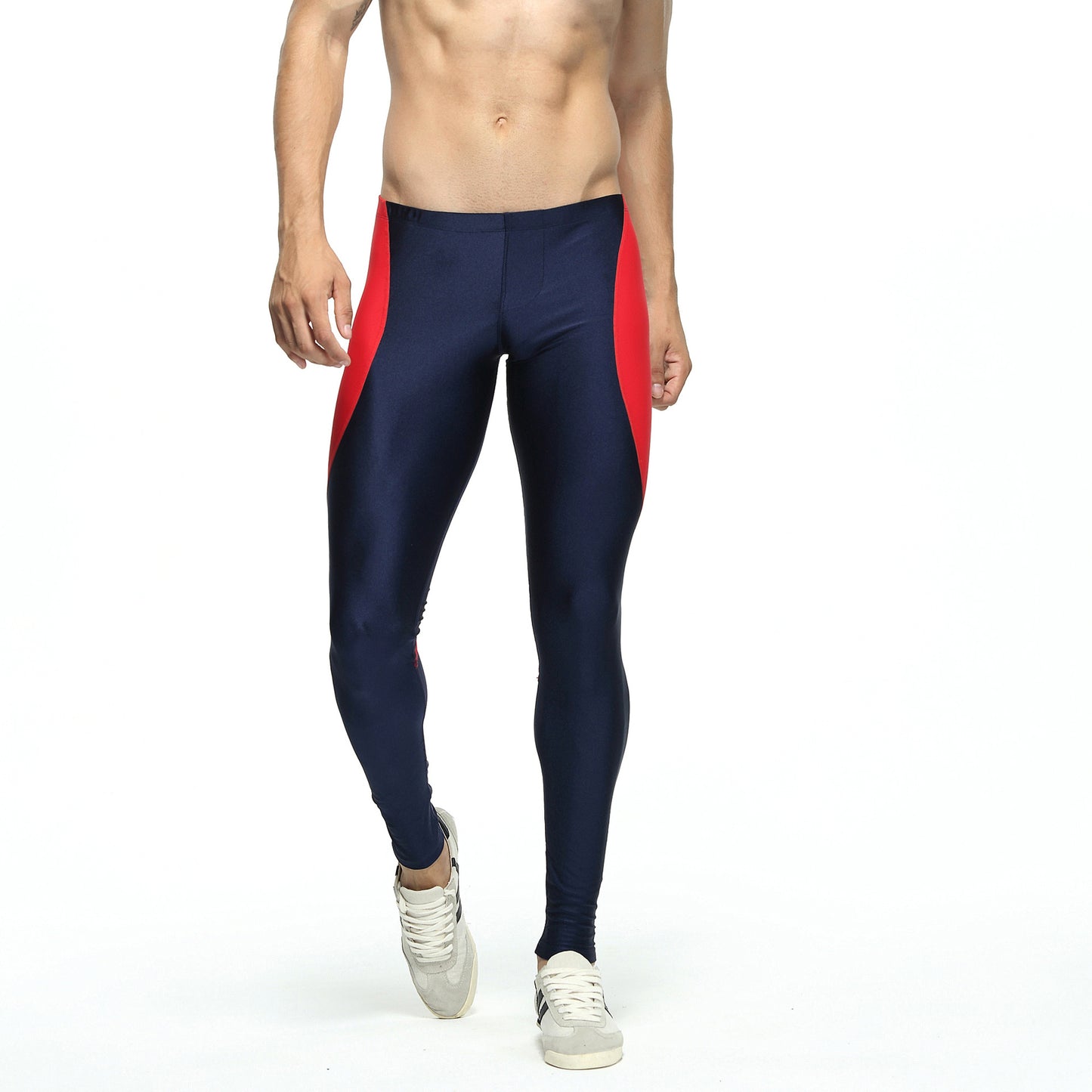 Nylon Men's Ninth Gym Pants-Comfortable and Stylish Activewear