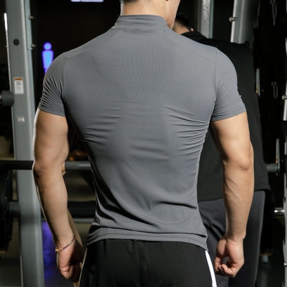 Fitness Exercise Tight Short Sleeve for a Performance-Driven Workout
